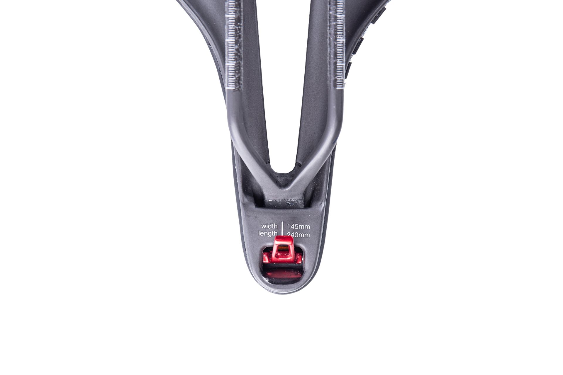 Detail of Comfort Trigger technology found on the Ere Research Genus Pro CC road bike saddle