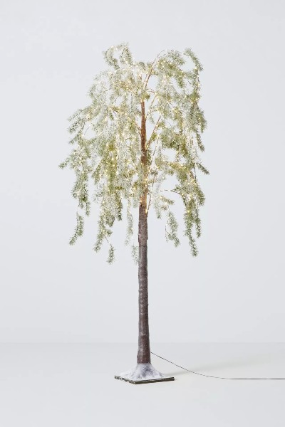 John Lewis Indoor Outdoor Pre-lit Twig Tree, 6ft