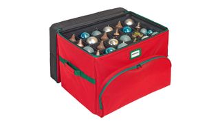 Amazon Christmas ornament storage box
