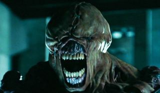 Resident Evil: Apocalypse Nemesis with its mouth wide open