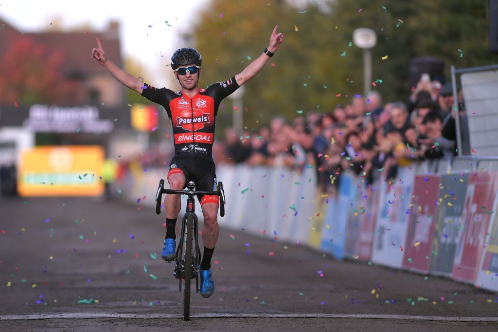 li Iserbyt (Pauwels Sauzen-Bingoal) won the elite men Superprestige Gavere race