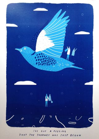 Screen prints: Blake