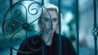 Maika Monroe as Julia in "Watcher" now streaming on Netflix