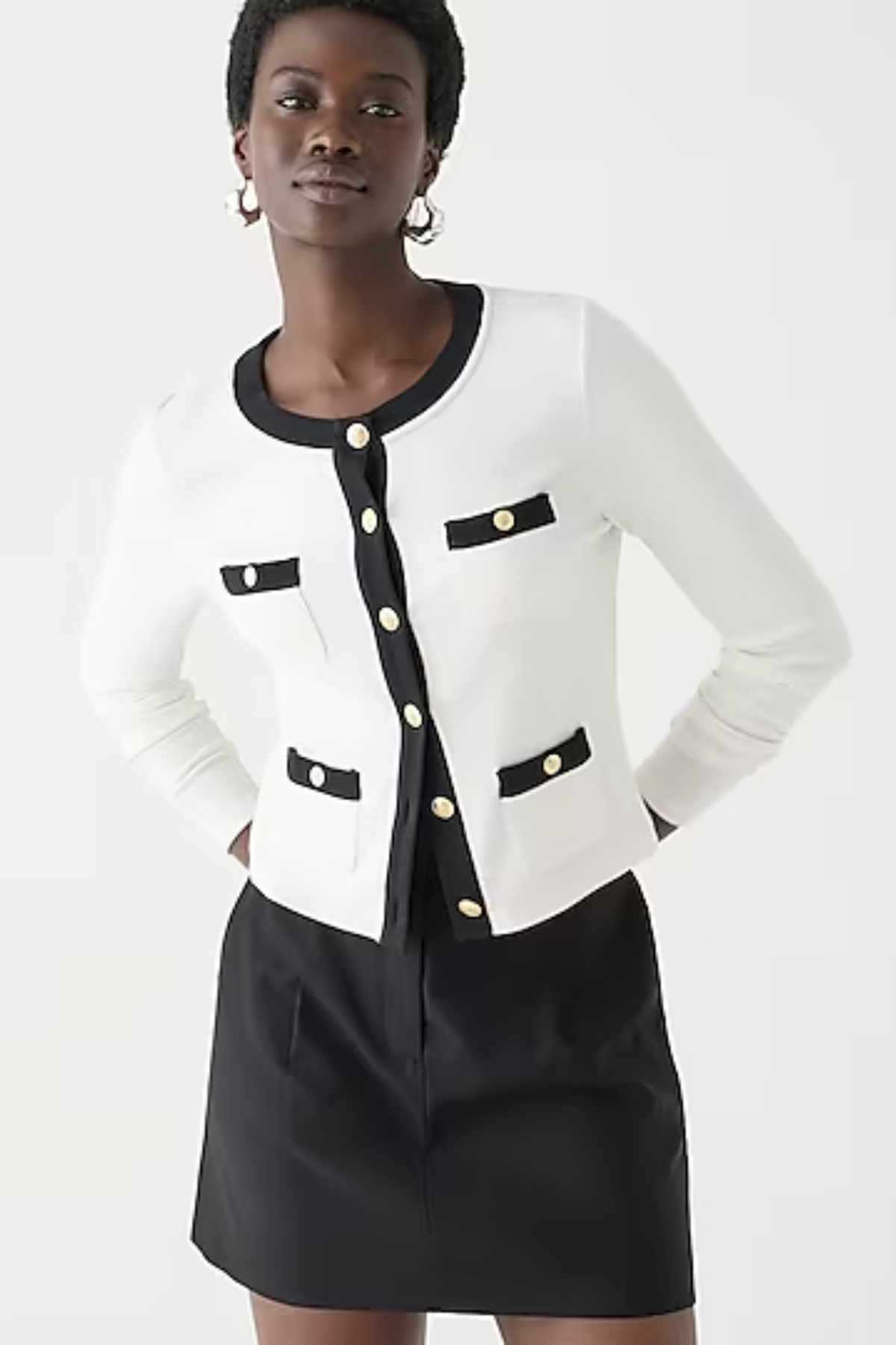 J.Crew Vintage rib lady jacket