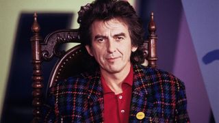 George Harrison photographed in Germany, 1988