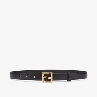 Ff Beltblack Leather Belt