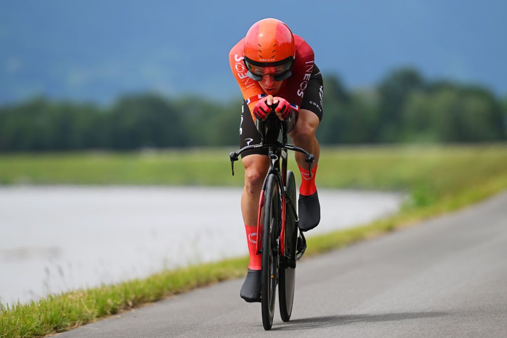 Ethan Hayter (Ineos Grenadiers) rounded out the stage podium, in third place