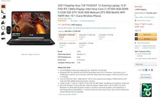 gaming laptop deals Amazon Prime Day