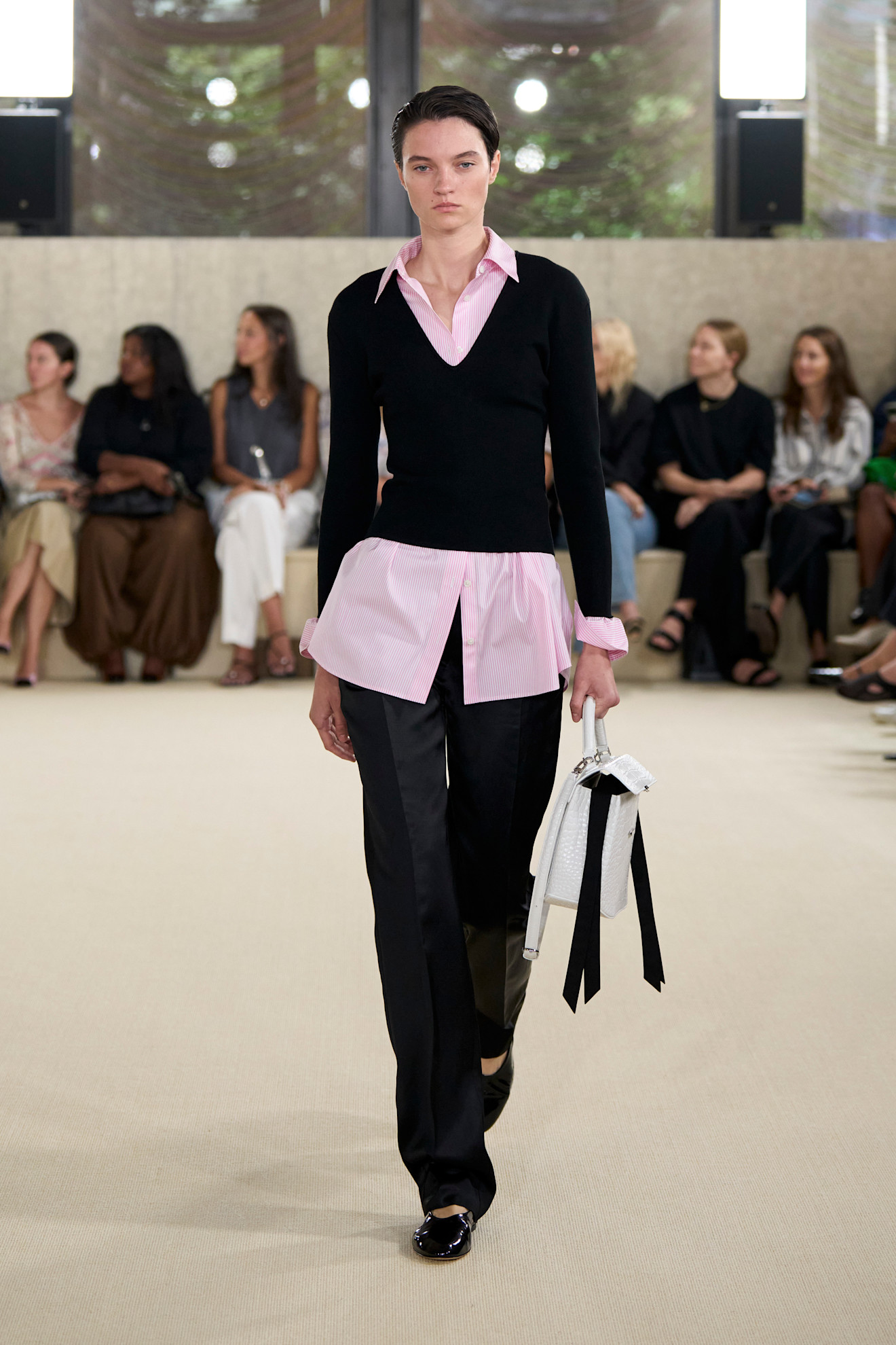 Toteme Spring 2026 runway