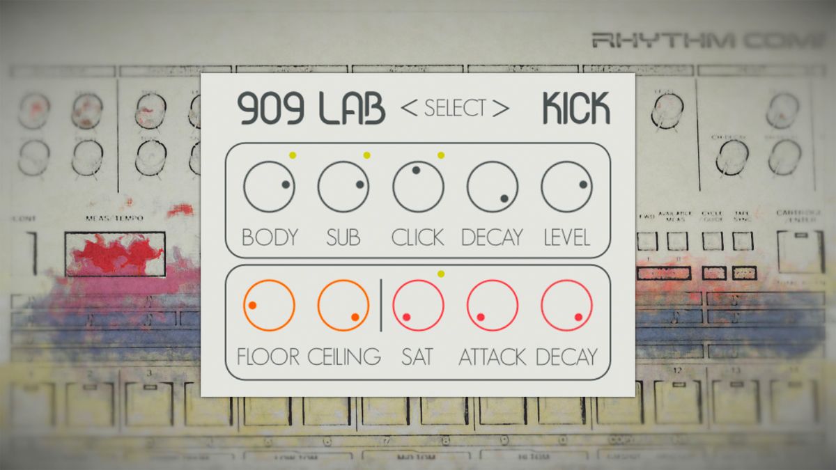 SampleScience’s 909 Lab plugin lets you play classic drum machine