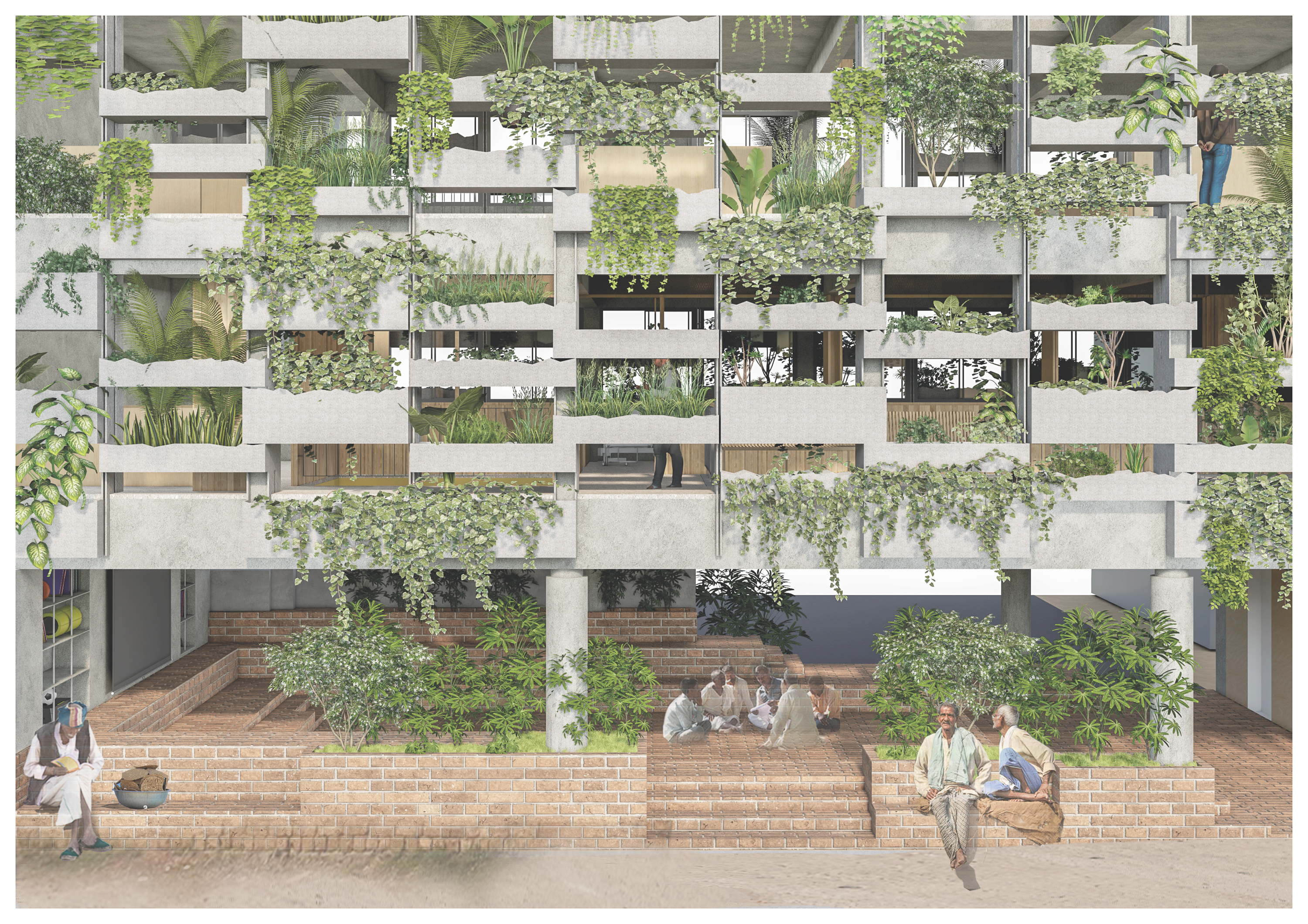 2025 Holcim Foundation Awards, asia pacific category's Healing Through Design - Bengaluru, India | THE AGAMI PROJECT / A THRESHOLD