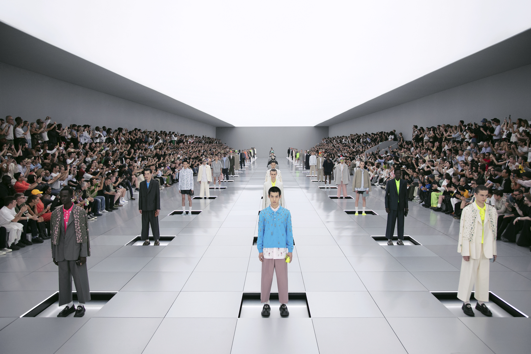 Kim Jones first Dior men fashion show