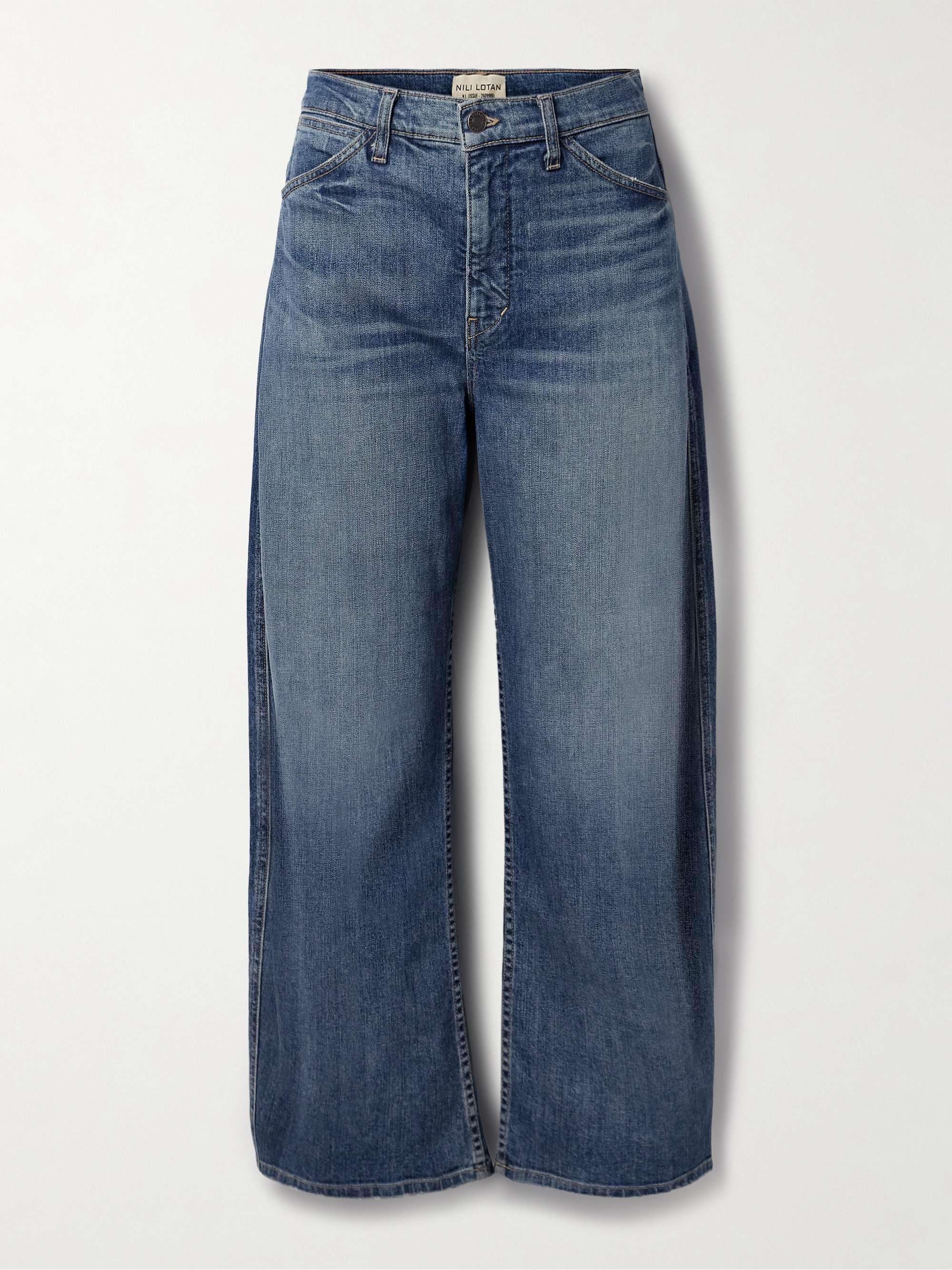 Tribeca High-Rise Tapered Jeans