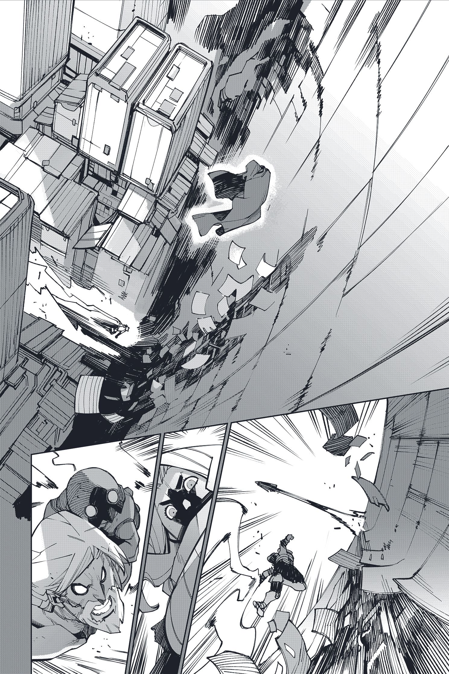 How to make comic panels