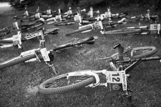 Just before the start of stage 2 of the Trans-Sylvania Epic