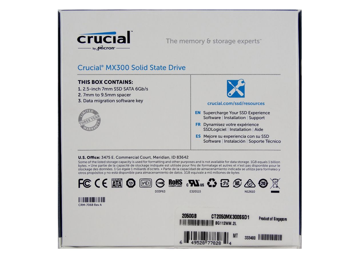 Crucial MX300 2TB SSD Review - Tom's Hardware | Tom's Hardware