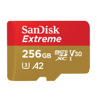SanDisk 256GB Extreme microSDXC UHS-I $44.99