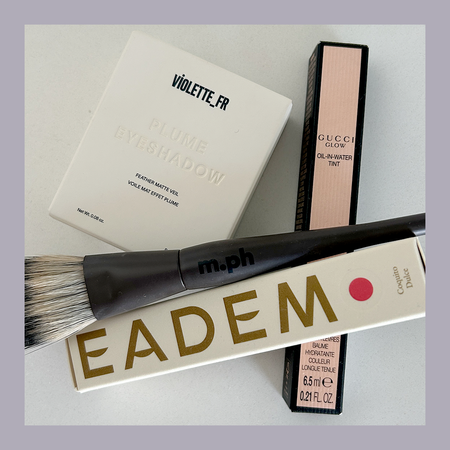Selection of fall beauty products from Sephora