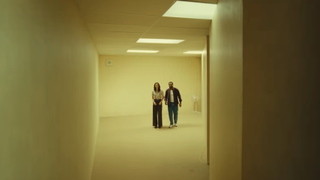 Renate Reinsve and Chiwetel Ejifor as Mary and Clark in the Backrooms