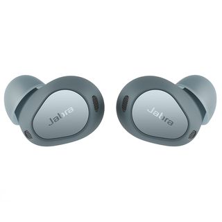 Jabra Elite 10 Gen 2 headphones in denim design.