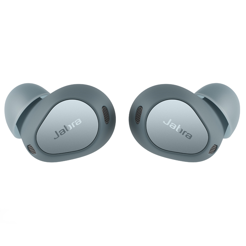 Jabra Elite 10 Gen 2 牛仔布渲染耳塞。