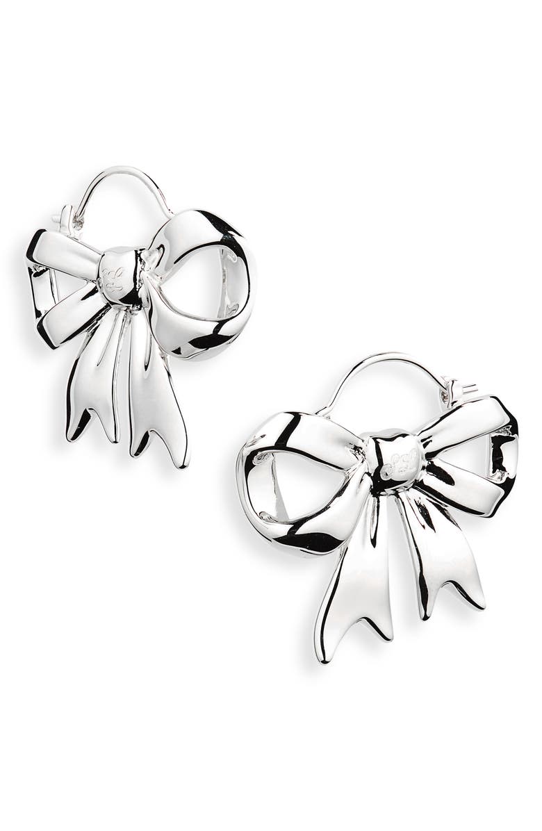 Monyo Bow Hoop Earrings