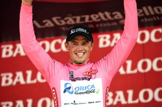 Simon Gerrans after stage one of the 2015 Giro d'Italia