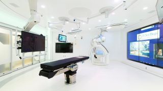 The MultiTaction Video wall is the centerpiece of the latest upgrade at the Center for the Future of Surgery at University of California, San Diego School of Medicine