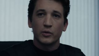 Miles Teller talking to the military at the end of Fantastic Four