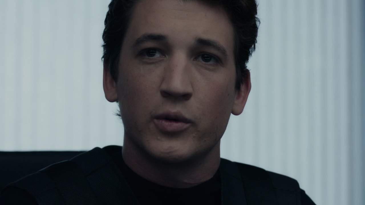 Miles Teller talking to the military at the end of Fantastic Four