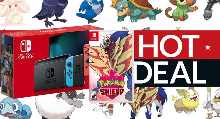 Nintendo Switch Pokémon Shield Bundle Deal Is A Black