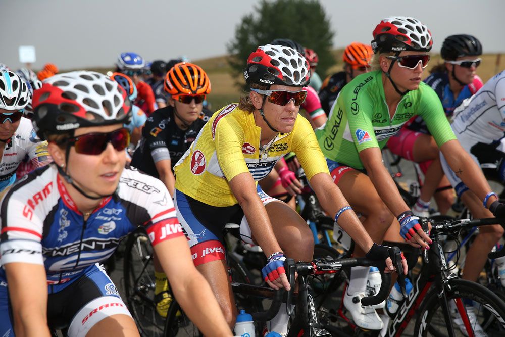 Kristin Armstrong (Twenty16 Sho-Air) during the final stage in Denver
