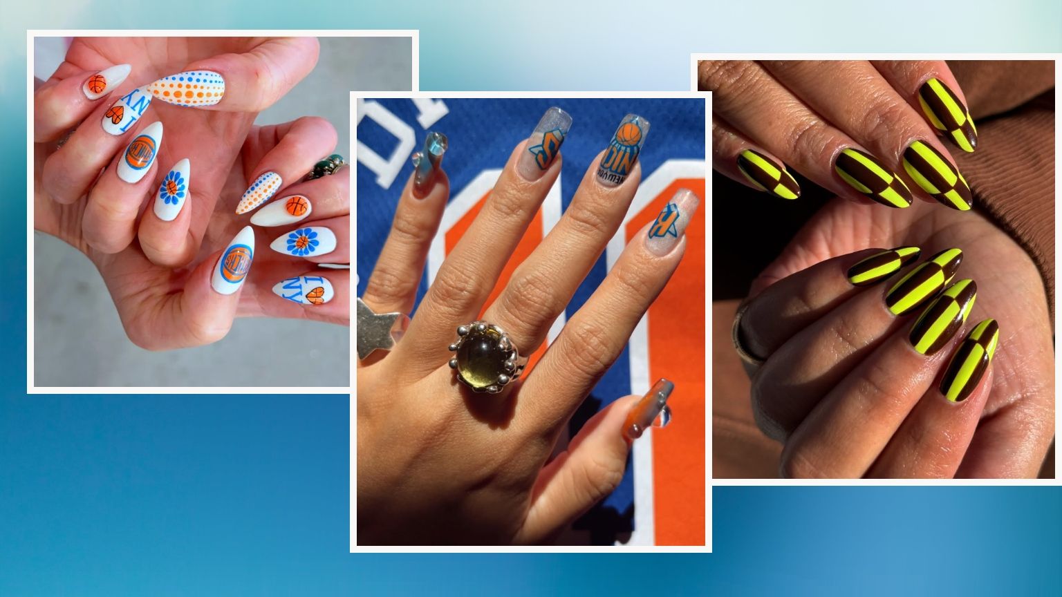 I'm Following Taylor Swift's Lead and Rooting for the Knicks with My Nails