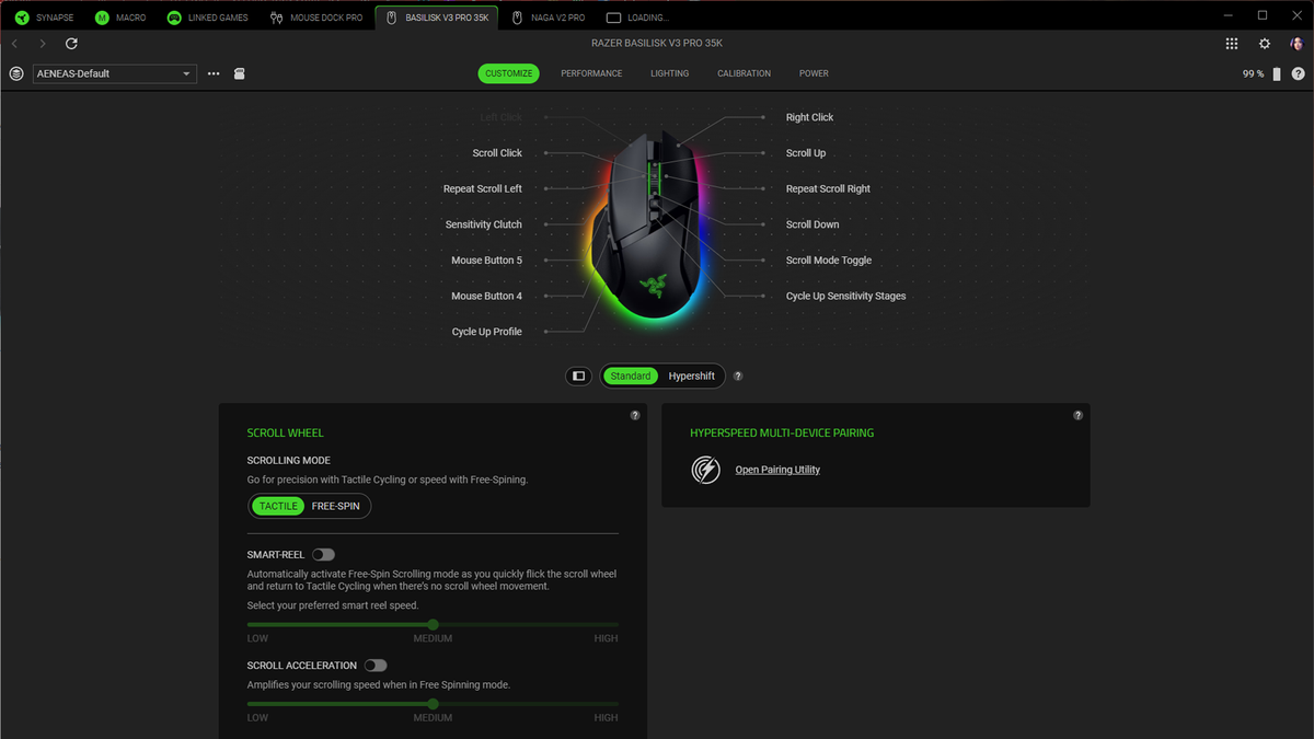 Razer Basilisk V3 Pro 35K