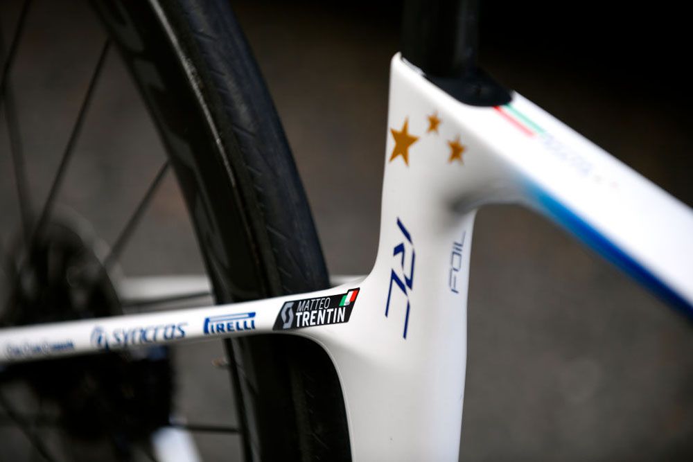 Matteo Trentin's bike at the Clasica de Almeria