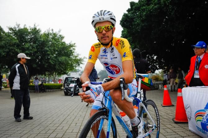 Remy Di Gregorio at the start