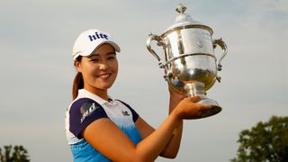 In Gee Chun after winning the 2015 US Women's Open