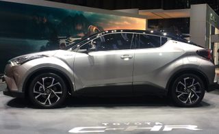 Toyota C-HR the compact crossover fusing coupé and SUV styling car
