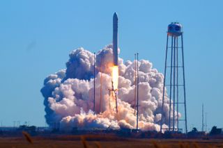 On Feb. 19, 2022, NACHOS lifted off from Wallops Island, Virginia, heading for the International Space Station aboard the Northrop Grumman NG-17 Antares/Cygnus vehicle.