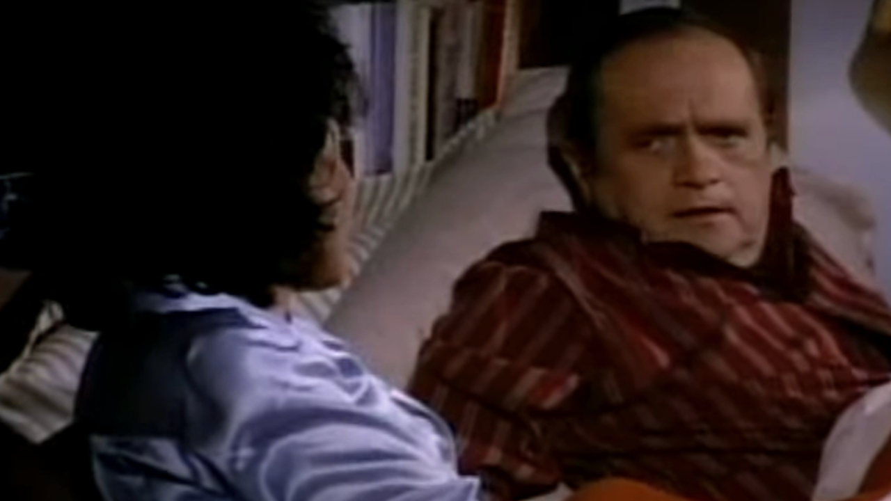 Scene from the very end of Newhart