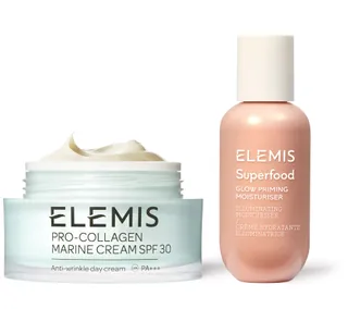 Elemis Pro-Collagen Marine Cream Prime 
Protect Set