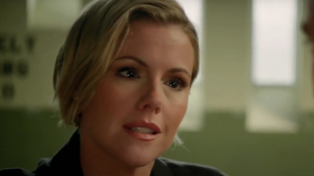 Kathleen Robertson on Murder in the First