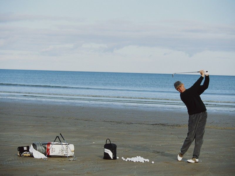 Ernie Els on West Sands 1995