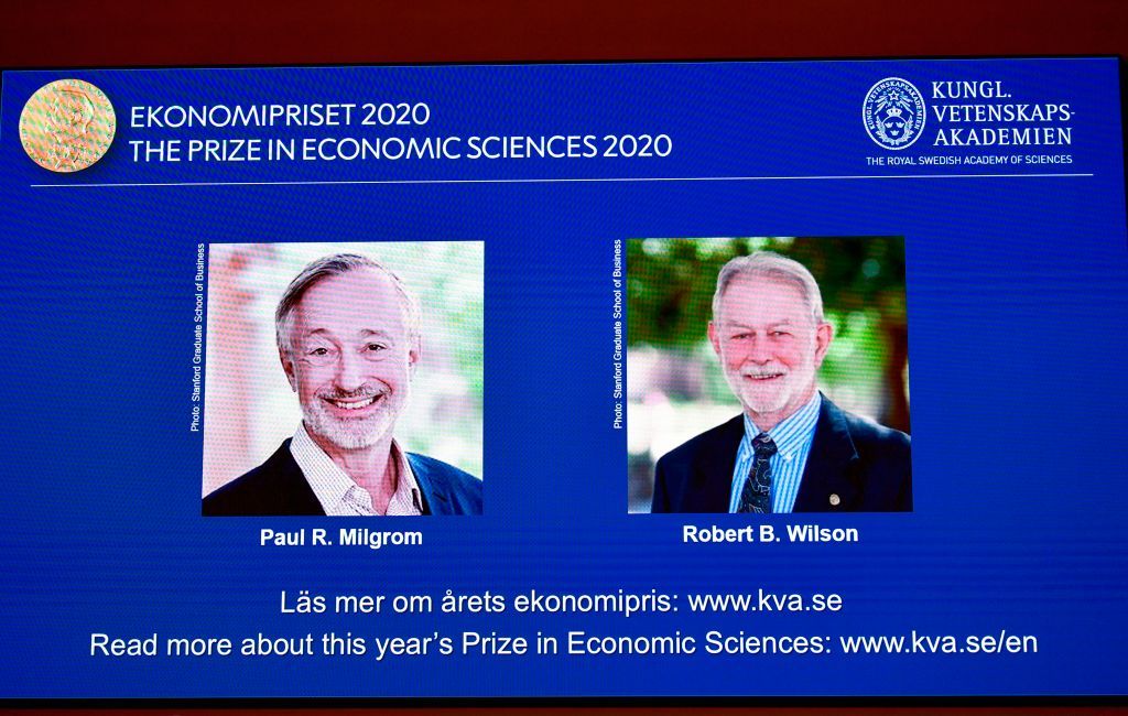 2020 Nobel economics laureates