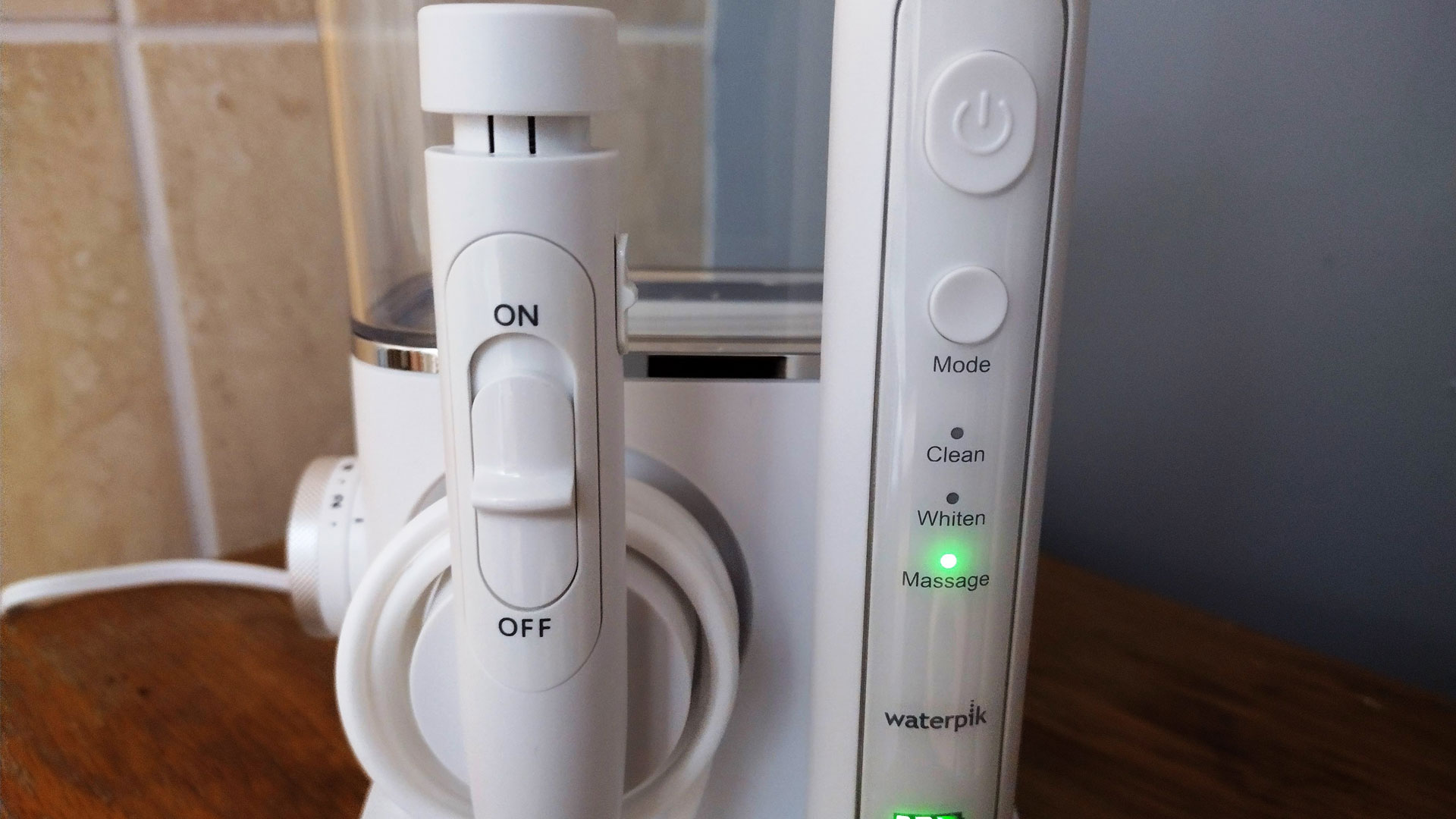 Waterpik Complete Care 9.0 review: image shows Waterpik Complete Care 9.0 electric toothbrush