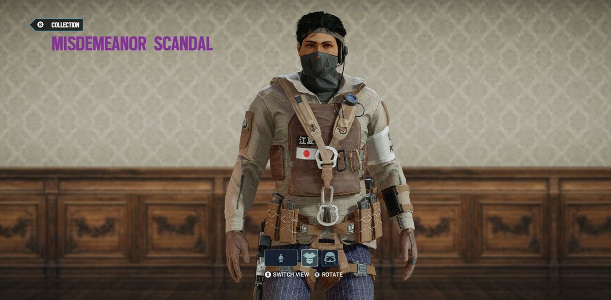 Rainbow Six Siege Misdemeanour Scandal Uniform (Echo)