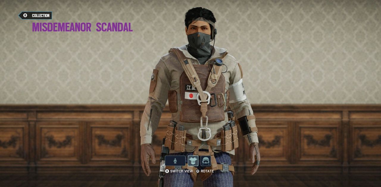 Rainbow Six Siege Misdemeanour Scandal Uniform (Echo)