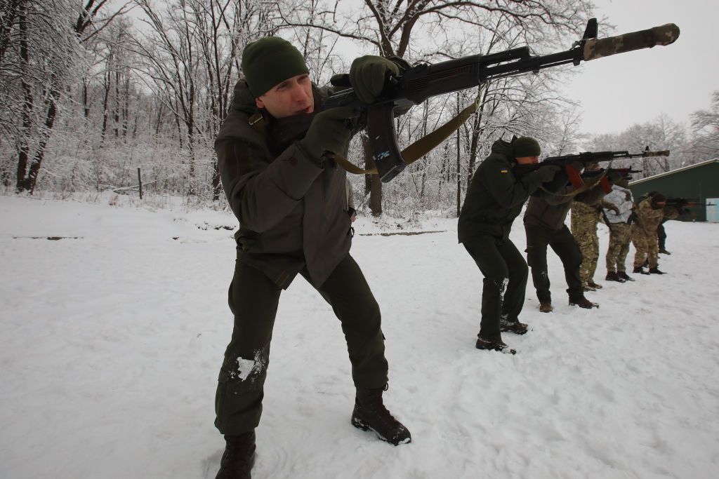 Ukrainian soldiers