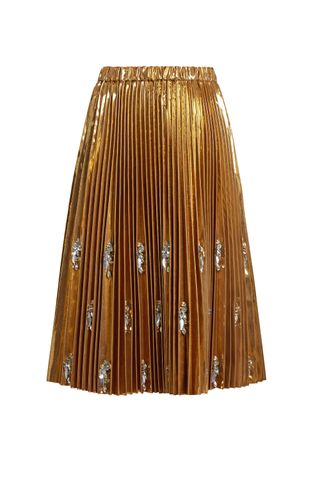 No.21 Embellished Pleated Midi Skirt, matchesfashion.com