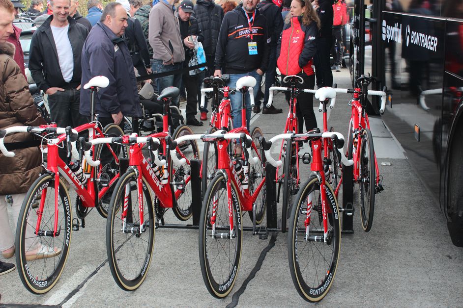 Trek-Segafredo's bikes